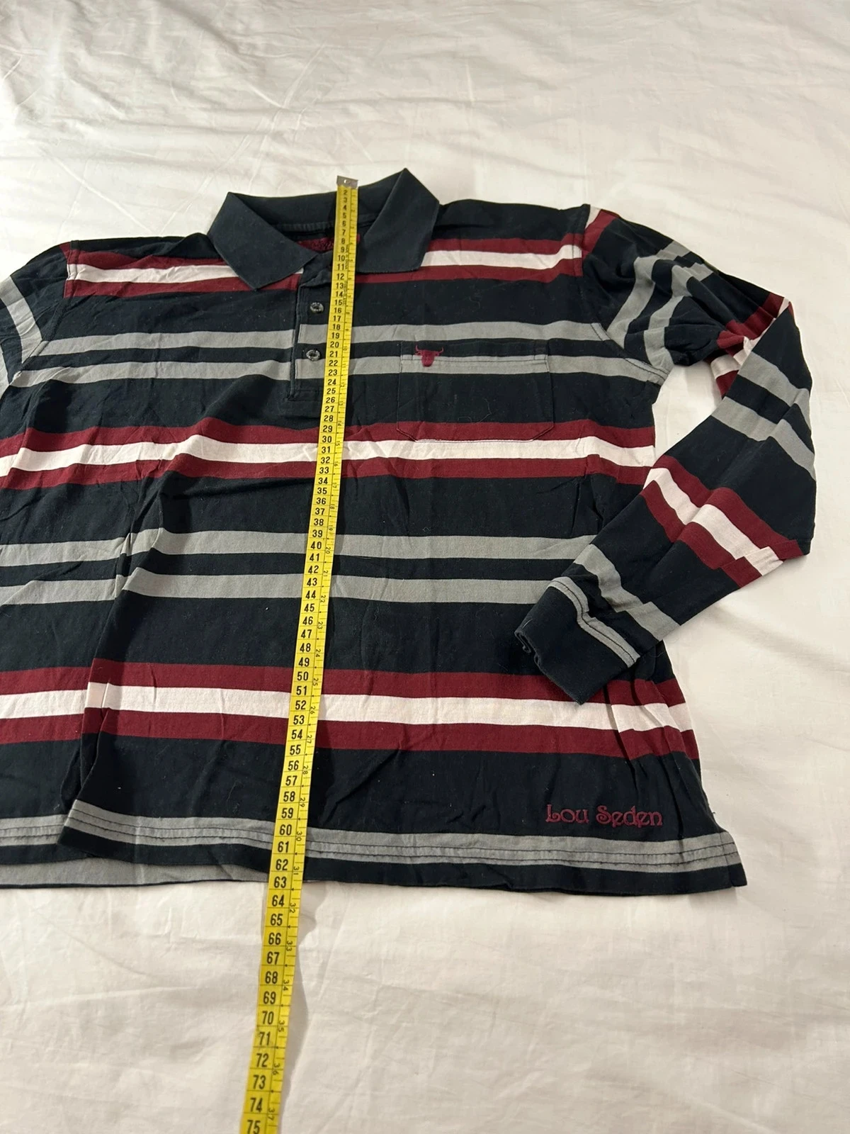 Camisa listrada vintage lou seden – photo 10